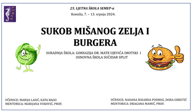 25. LJETNA ŠKOLA SEMEP-a (South-Eastern Mediterranean Environmental Project)