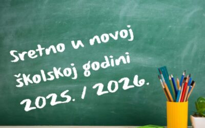 RASPORED ZA PRVI DAN NASTAVE U ŠKOLSKOJ GODINI 2025.-2026.