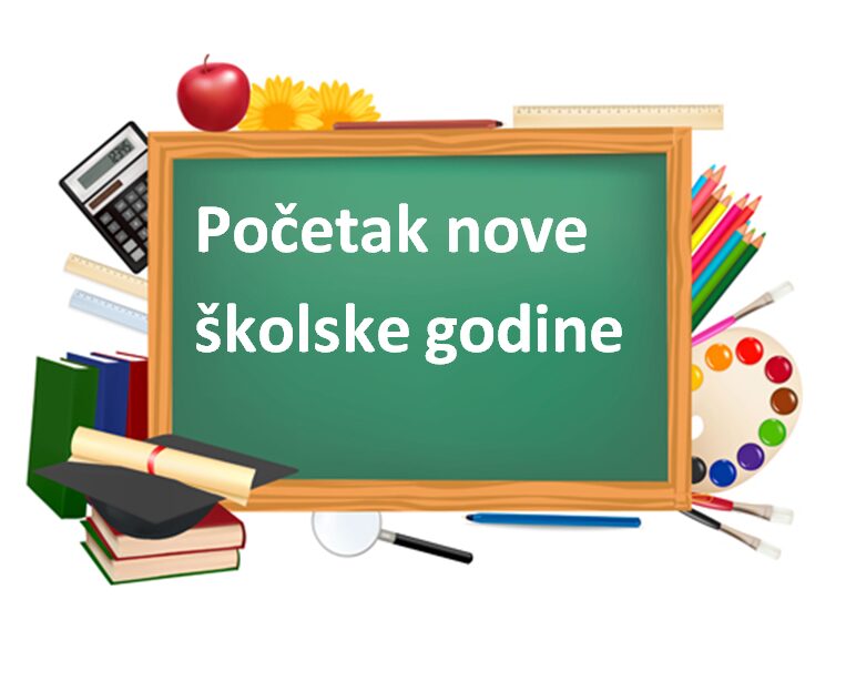 Obavijest za prvi dan škole